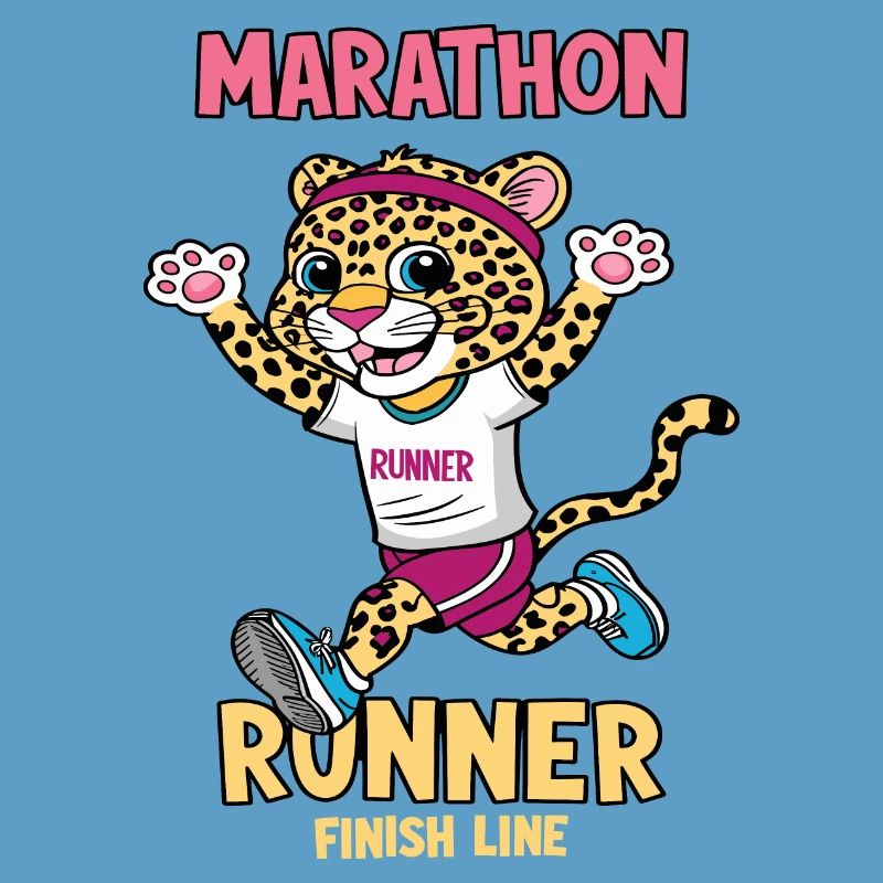 Leopard Marathon Runner