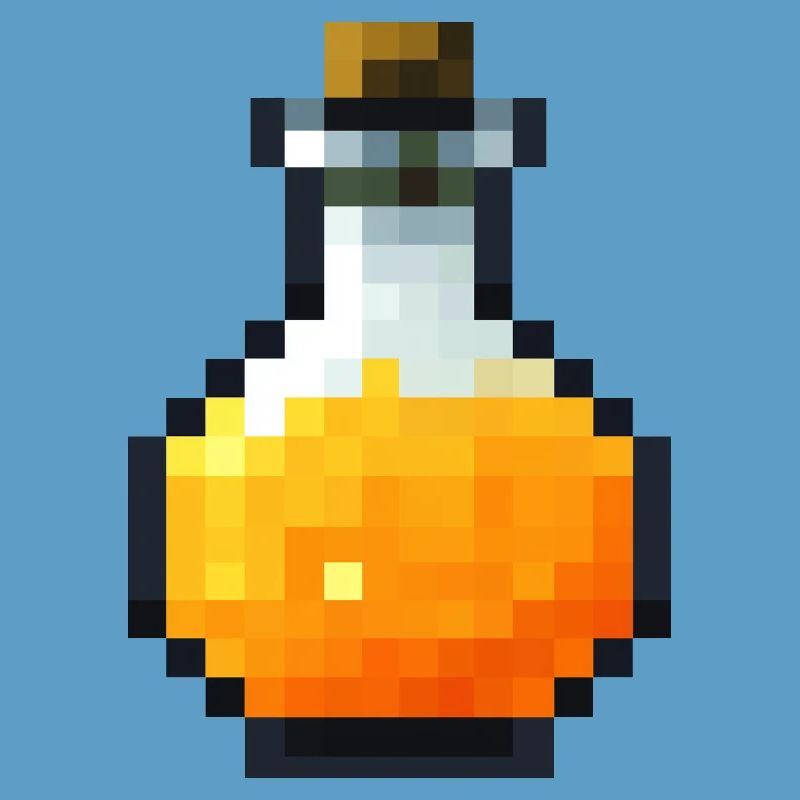 Potion Pixel-Art-Stil retro 8-Bit