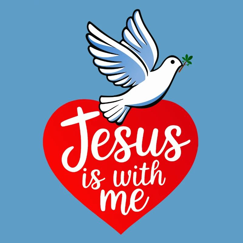 Jésus est avec moi taube