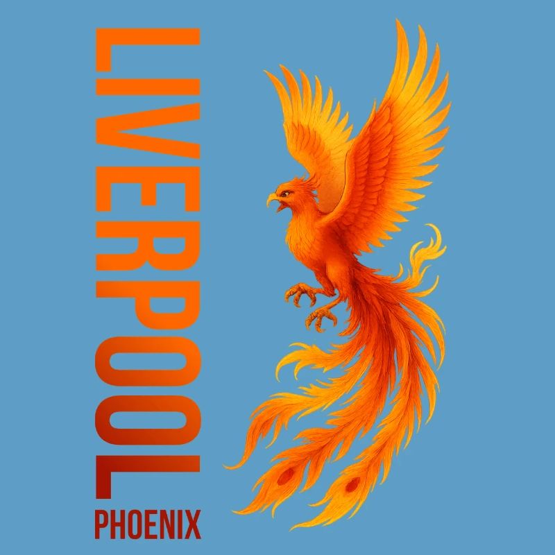 MAJESTÄTISCHER PHÖNIX FEUERVOGEL