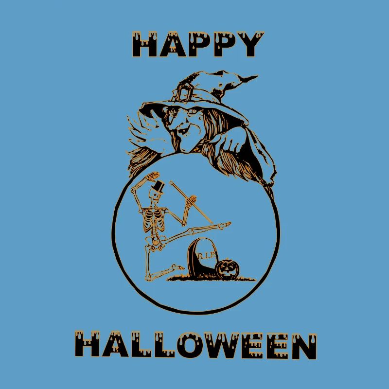 Conception de sort de sorcière d'Halloween