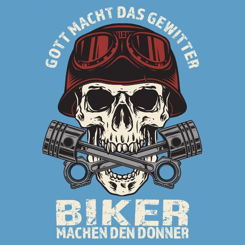 God makes the thunderstorm - bikers the thunder