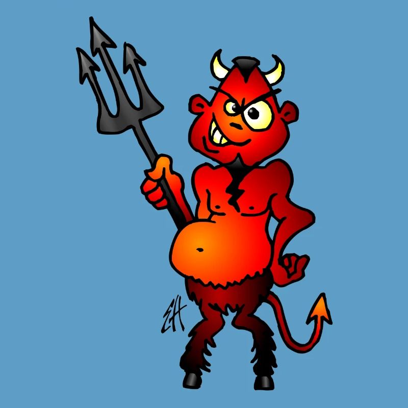 Fat red devil