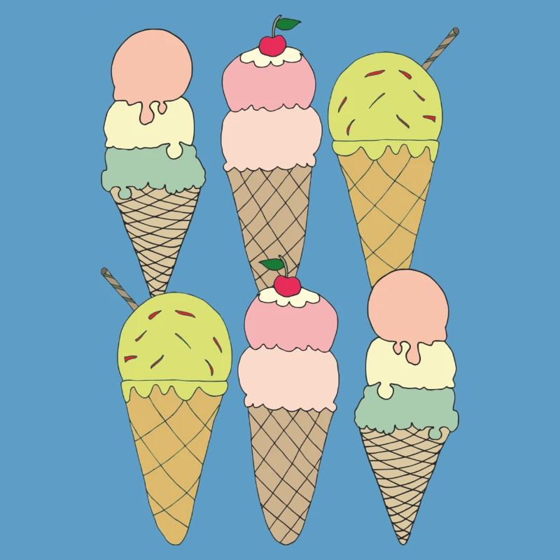 variations de glace 6x