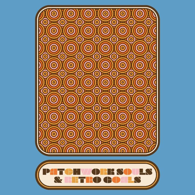 Patchwork Souls & Retro Goals – 70s Pattern
