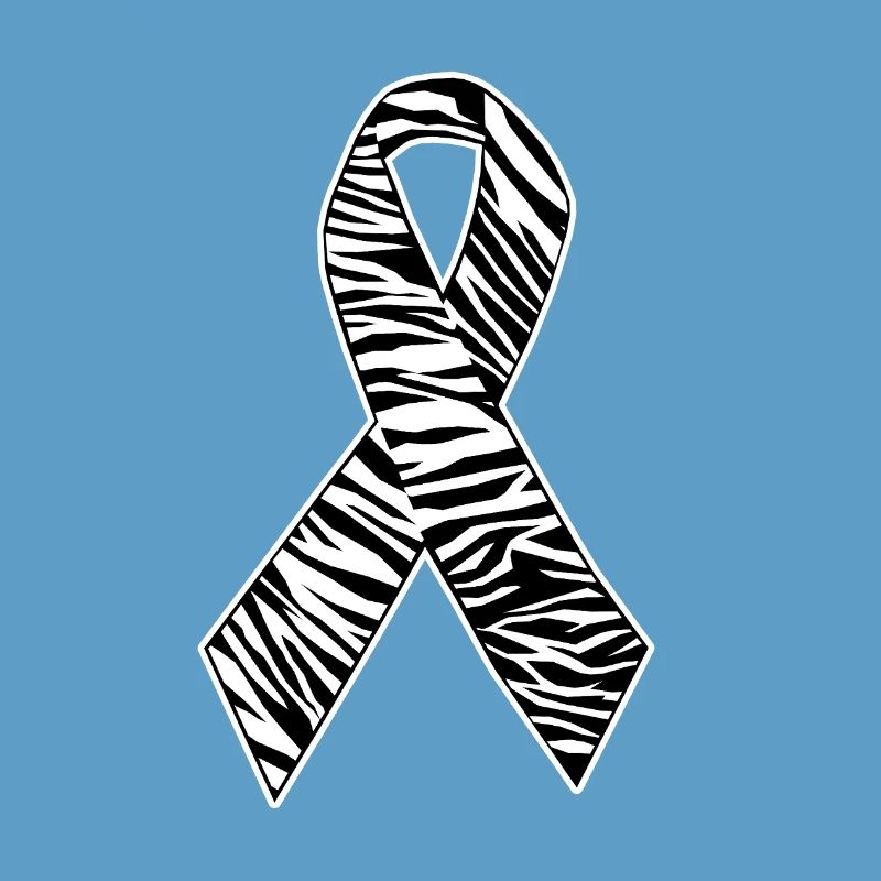 Zebra Print Ruban de sensibilisation