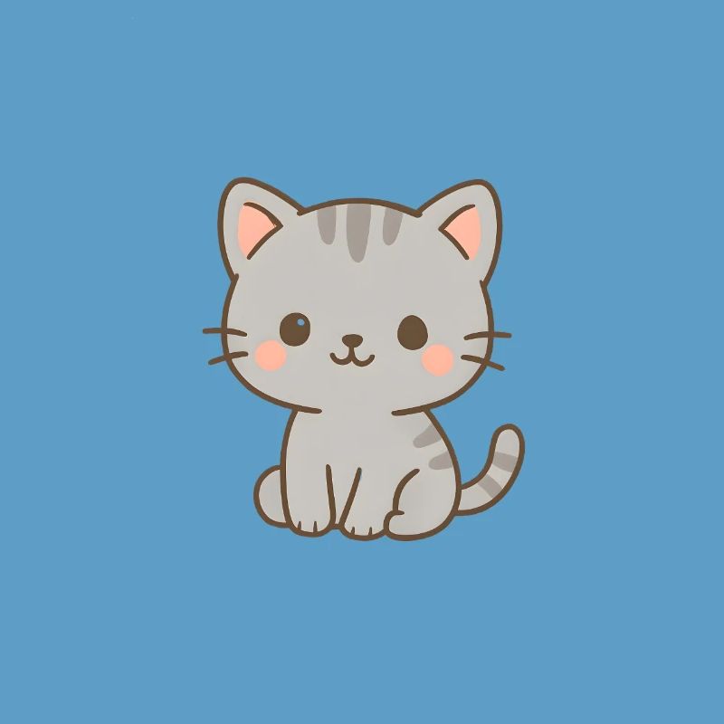 Conception de motif électrique de chat mignon