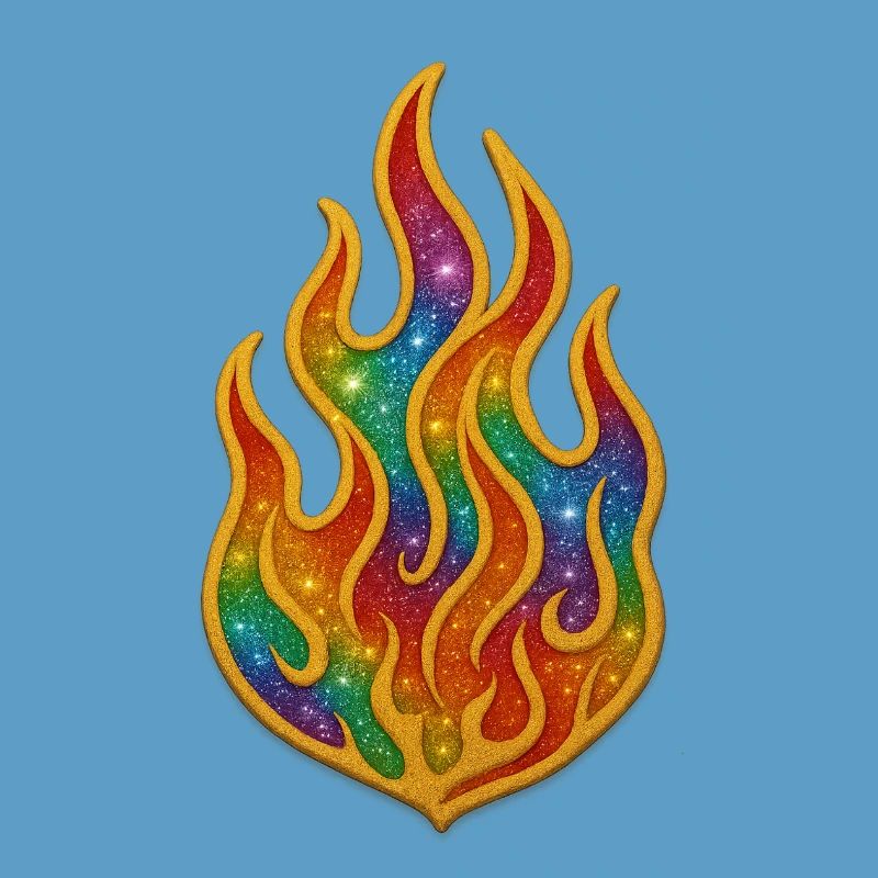 Rainbow Fire Patch