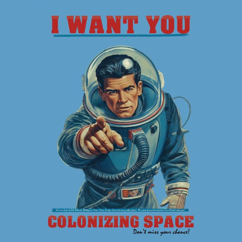 Colonisation spatiale rétro des astronautes