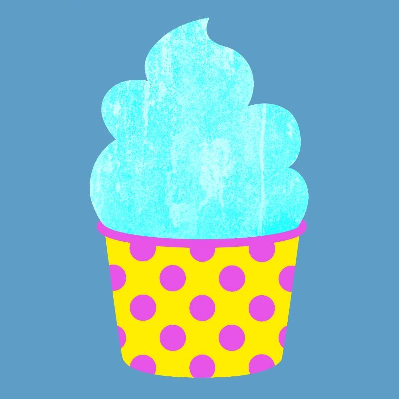 Glace Glace Douce Glace Points Pastel d’été