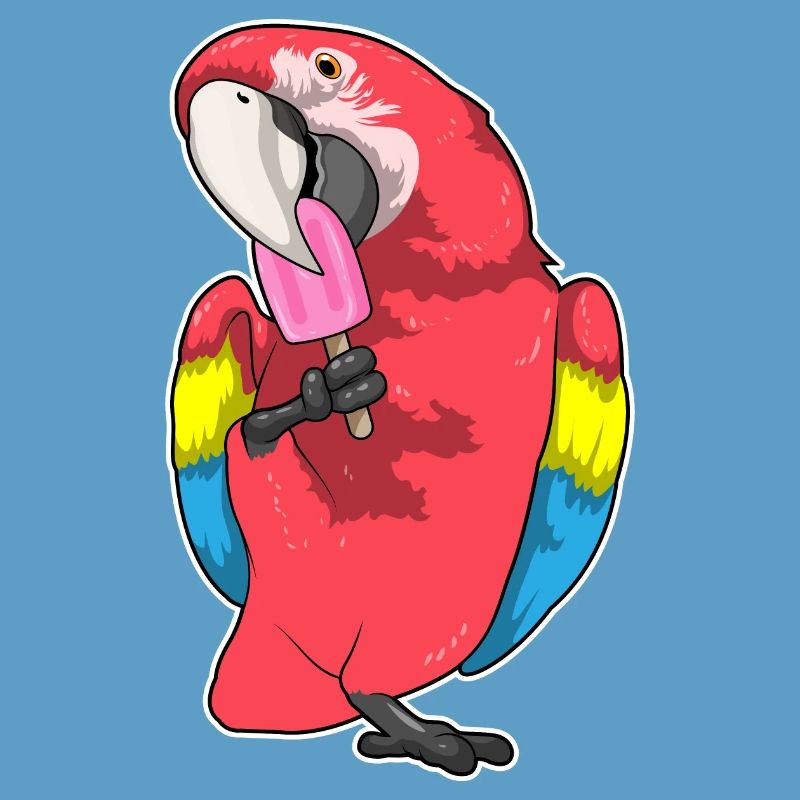 Popsicles perroquets