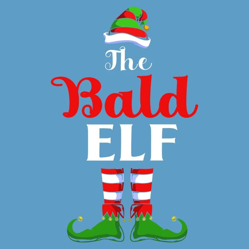 Elfe Elf Weihnachtsgeschenk Glatze