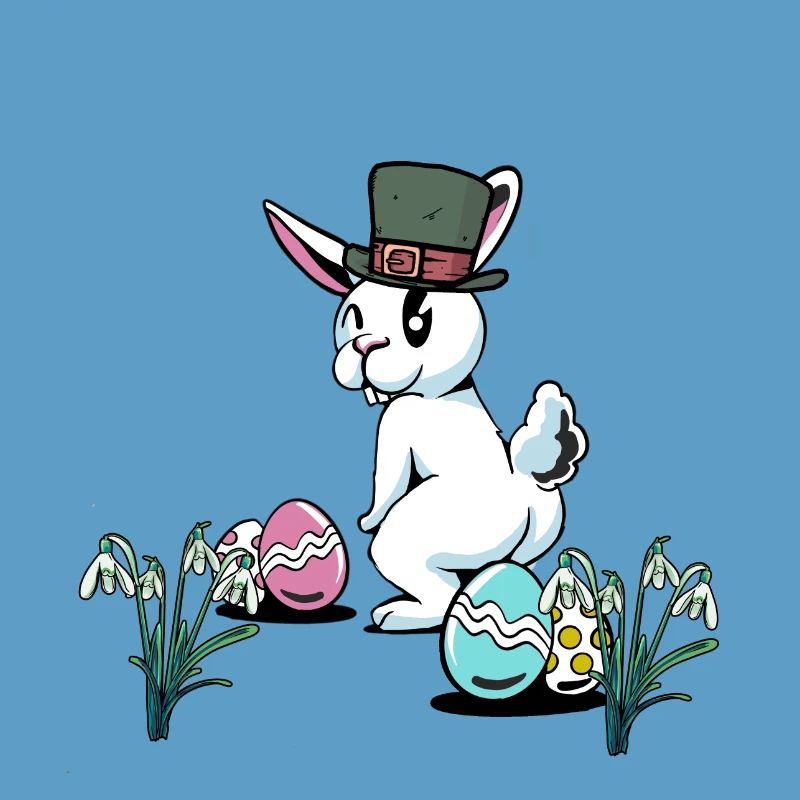 Easter Bunny Easter Easter Festival Easter Eggs Nest Child