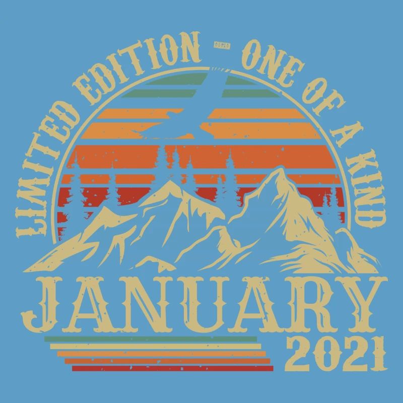 Januar 2021 - Januar 2021 Geburtstagsgeschenk