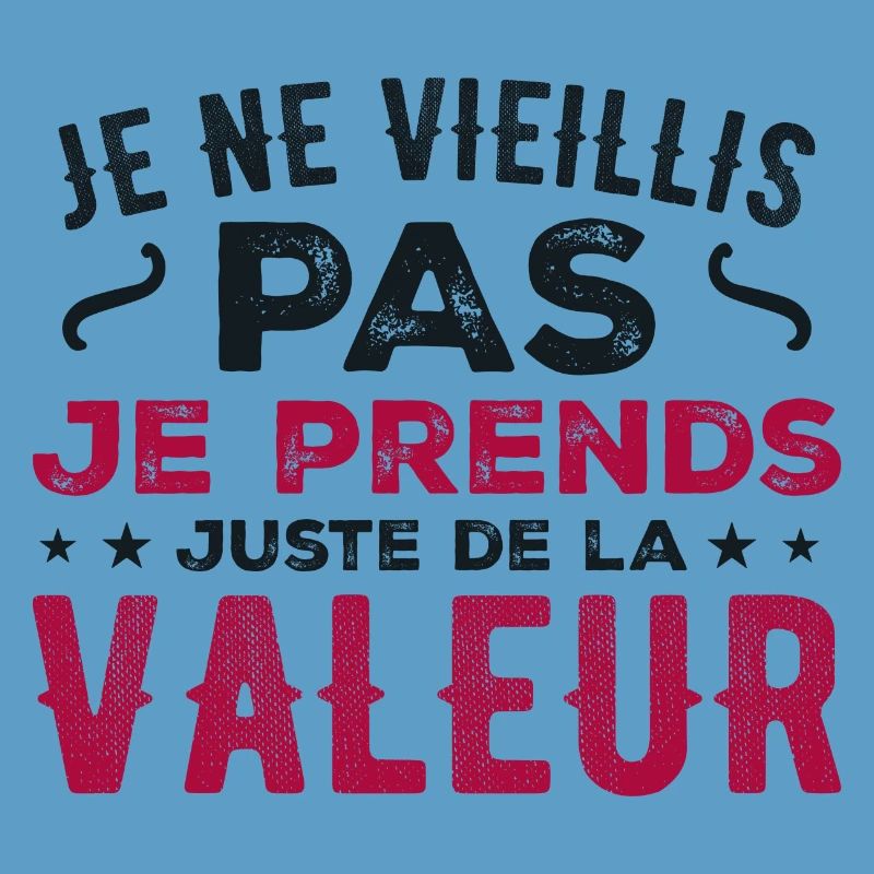 I'm not getting old, I'm just increasing in value