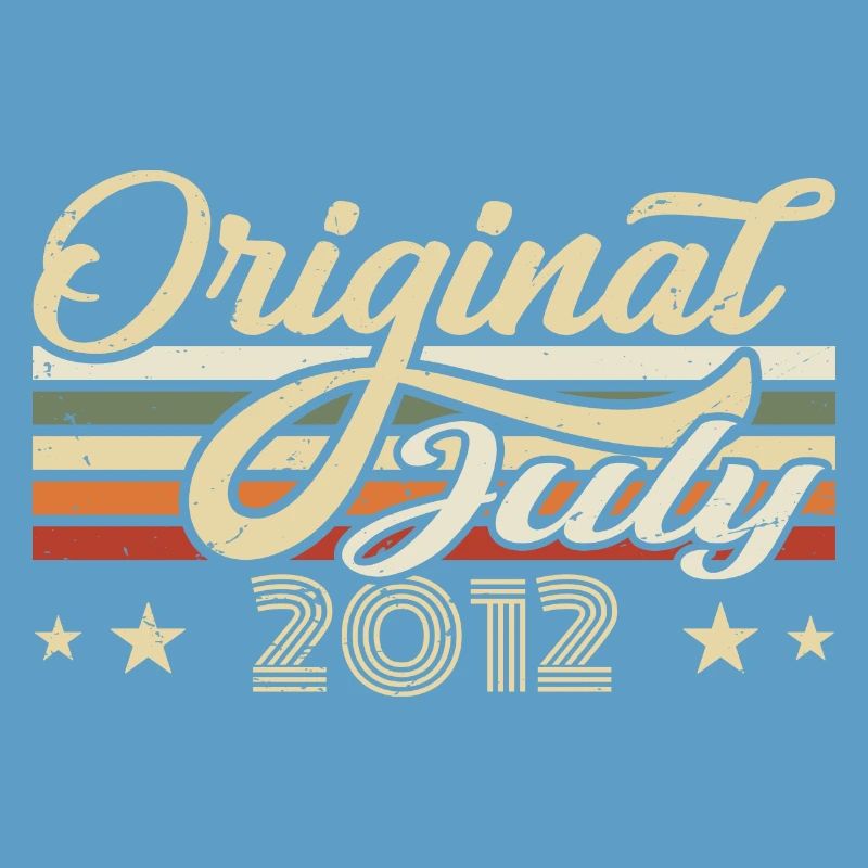 Geschenk 2012 Juli Geburtstag Geboren Im Juli 2012