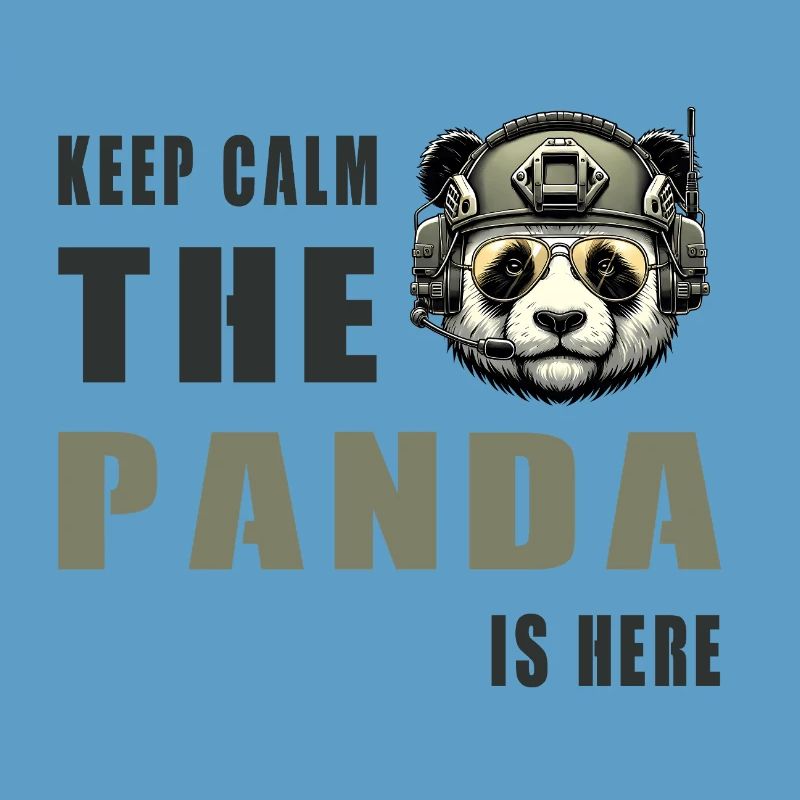 Panda tactique – Restez calme