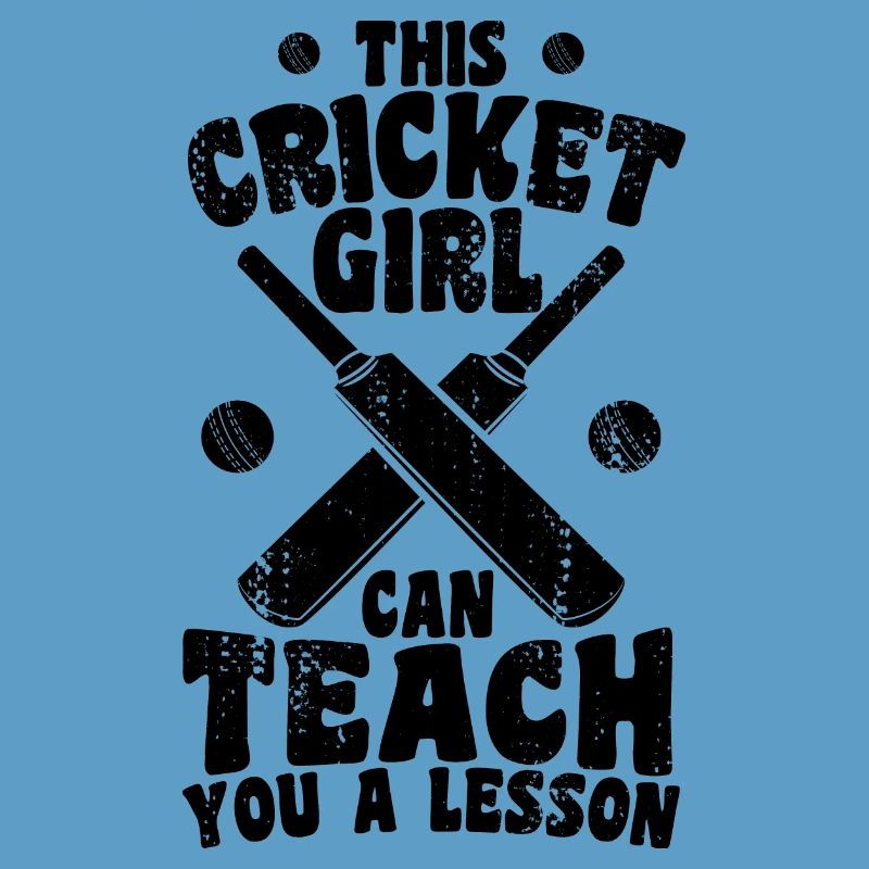 Cricket Mädchen erteilt dir eine Lektion