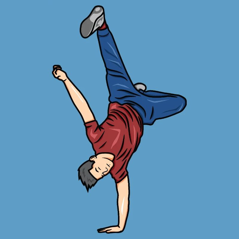 B Boy Drawing
