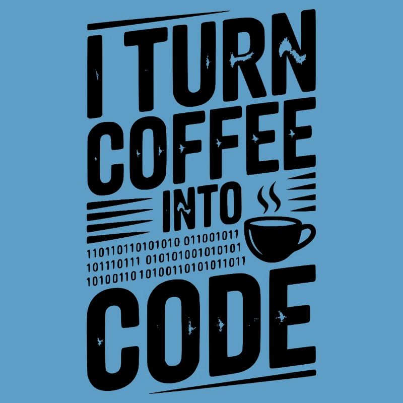 Je transforme le café en code