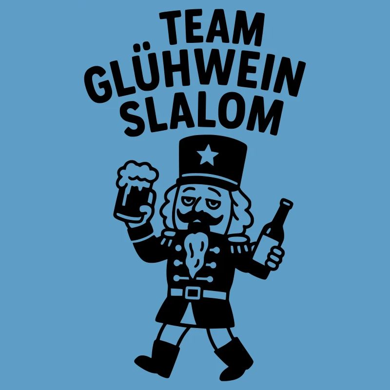 Team mulled wine slalom drunk nutcracker funny