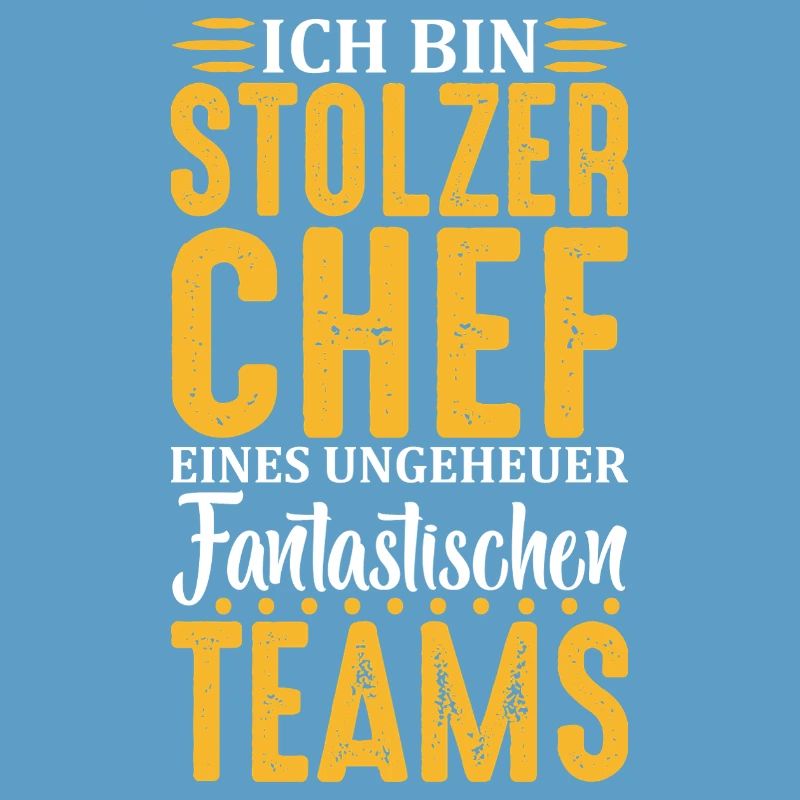 Stolzer Chef Chef Mann Abteilungsleiter Teamchef