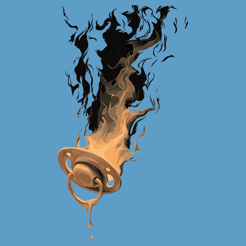 Burning pacifier