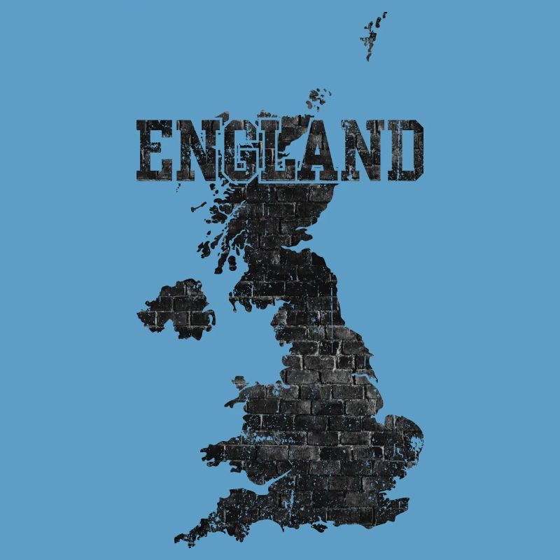 Texture de la carte en brique d’Angleterre