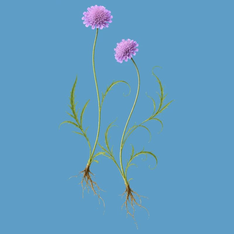 Meadow Flower Nature Illustration