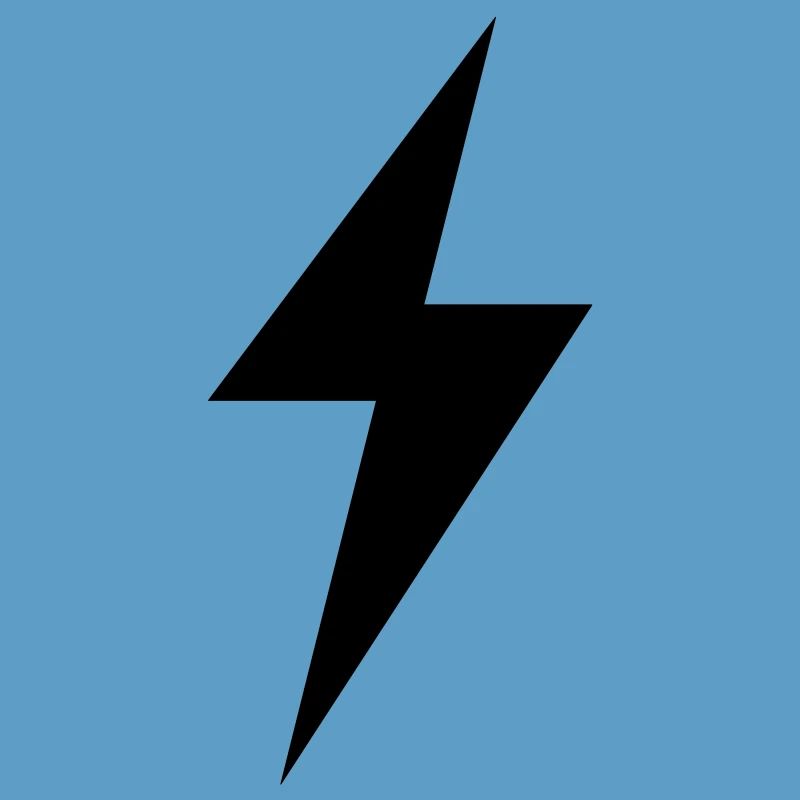 Lightning & Thunder Energy Simple Lightning comme surface