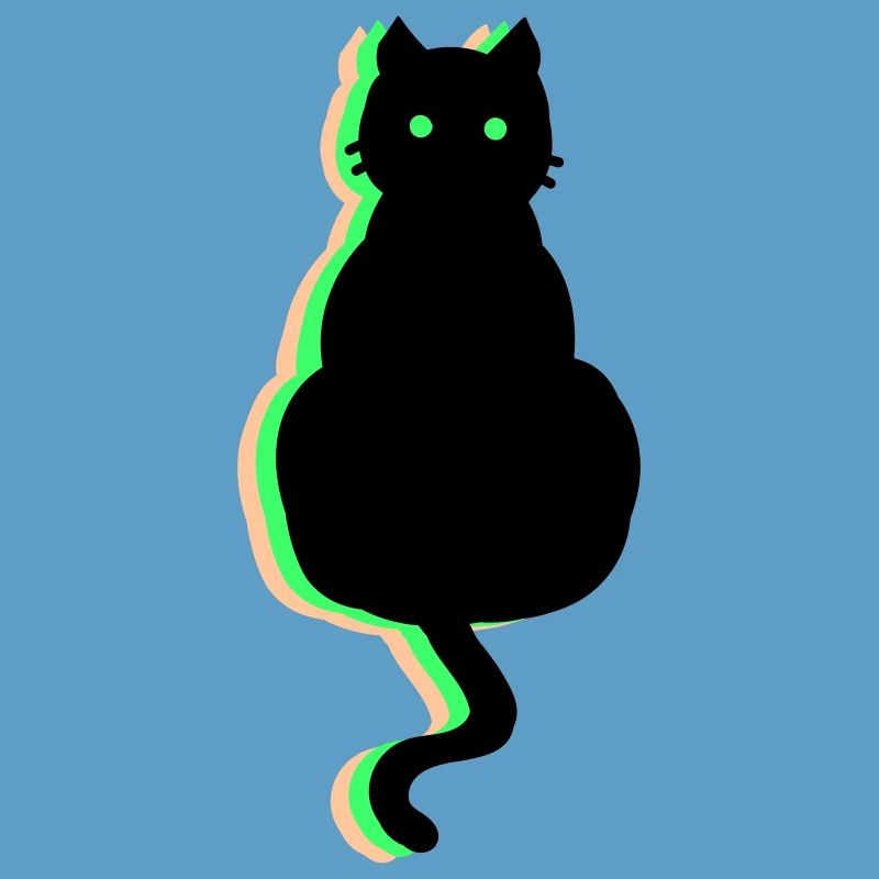 Neon Katze