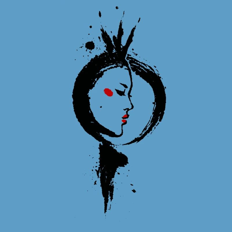 Amaterasu – Déesse Soleil Enso Sumi-e