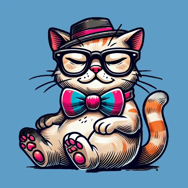 chat élégant