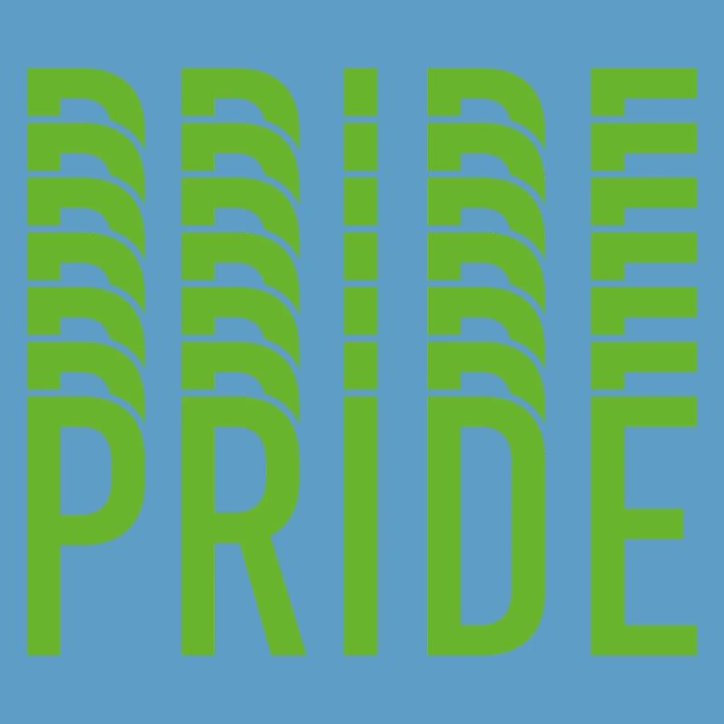 Conception du texte Lime Green Pride