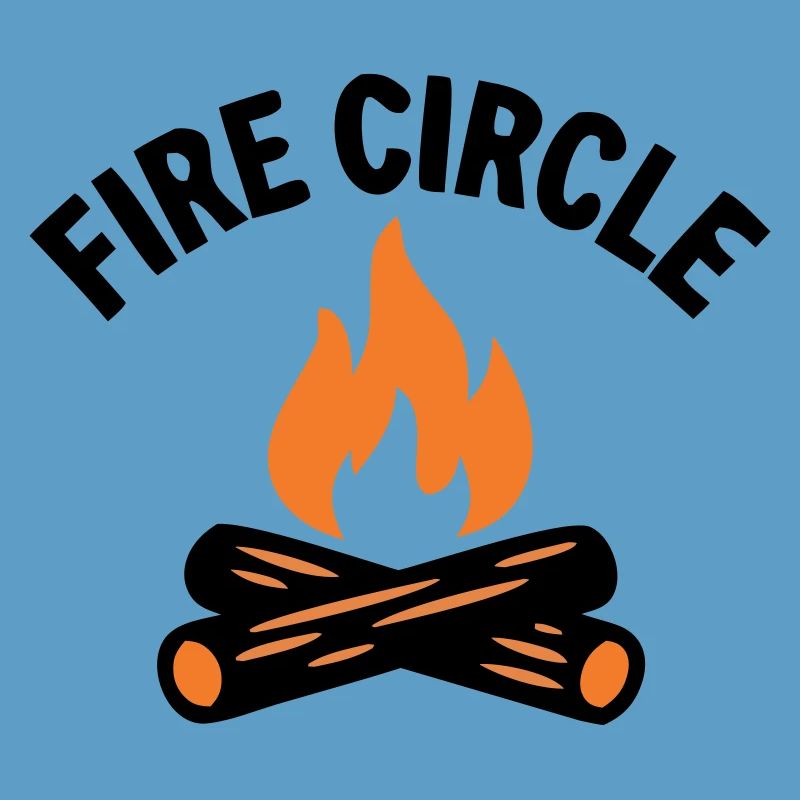 Campfire Fire Pit Camping Boy Scout
