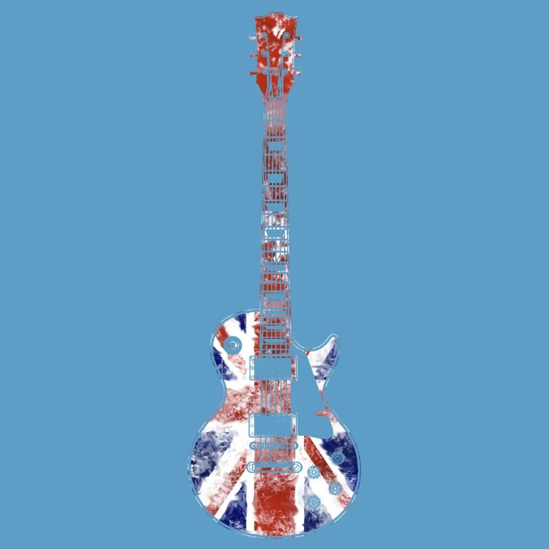 Union Jack Guitar