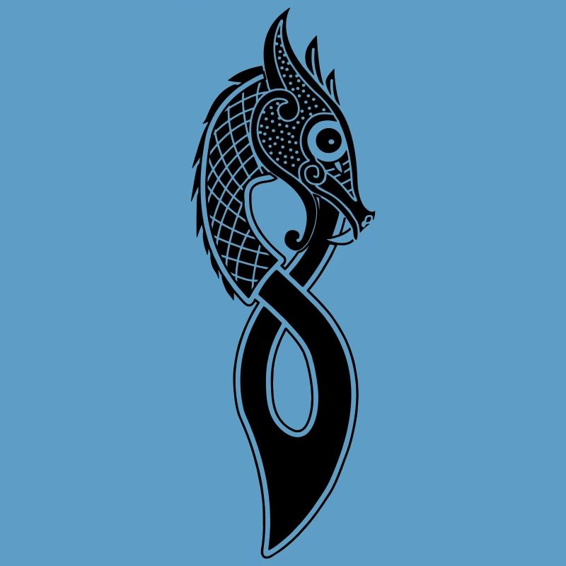 Jormungund die monströse Seeschlange oder der Drache