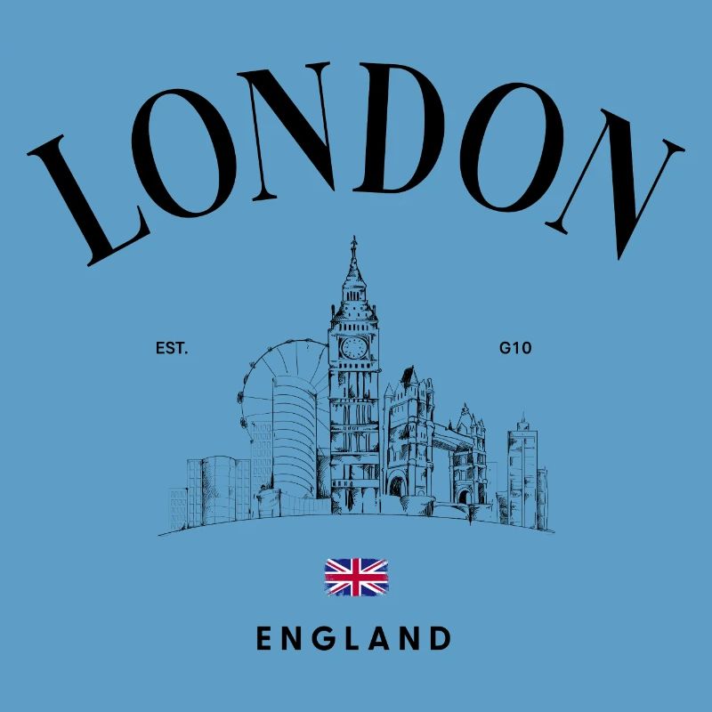 Union Jack Minimal Emblem