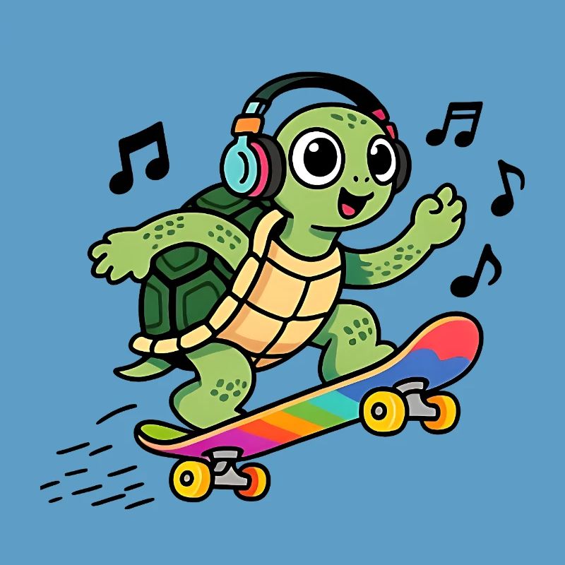 Turtle fun on Rainbow Skate