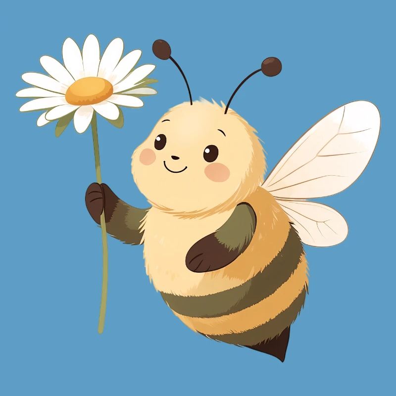 Fleur Abeille Fleur Joyeuse