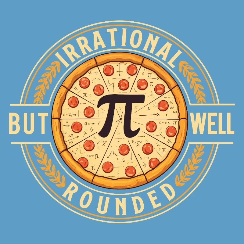Nerd de maths irrationnel mais bien équilibré de la journée PI