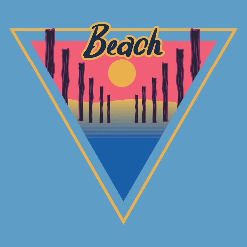 Triangle de la plage