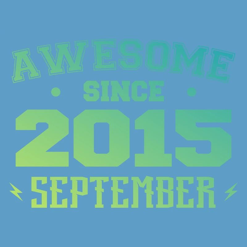 September 2015 Geburtstagsgeschenk September 2015