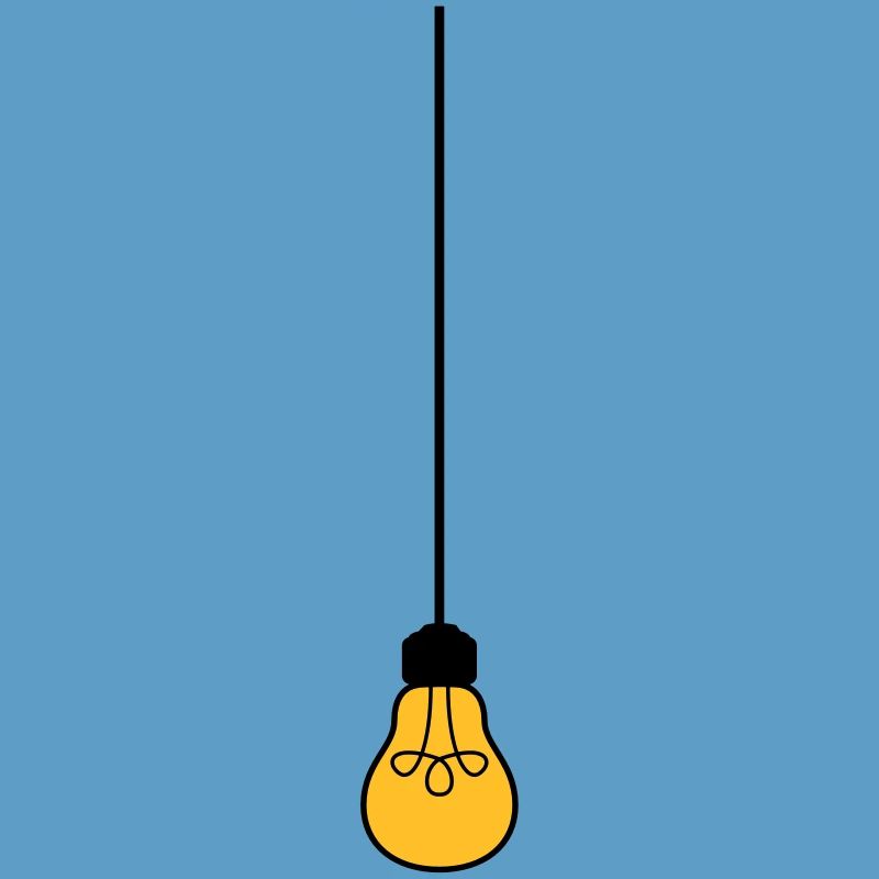 ceiling top cable hang light bulb light electricity id