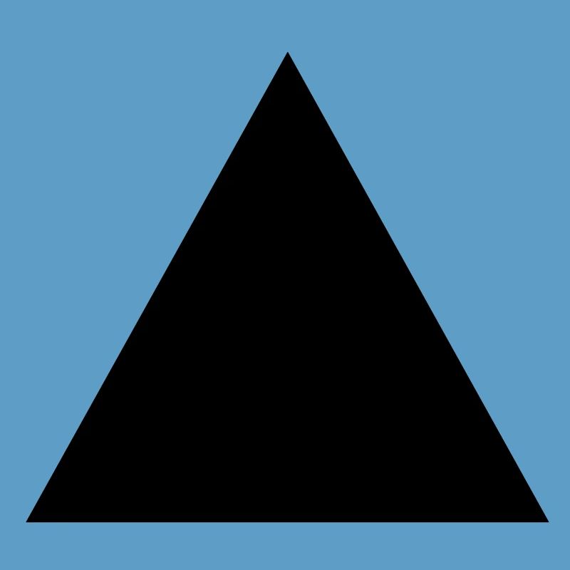 hipster triangle shape