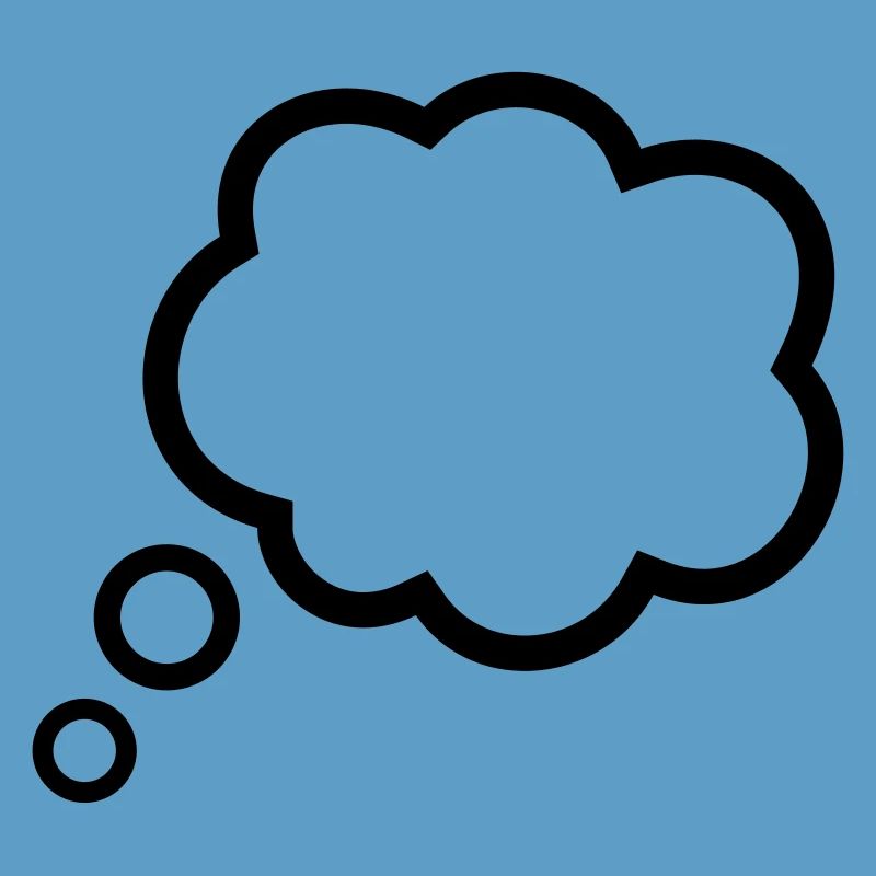 Thinking Bubble Comic Pensée Bulle Bulle Pensées