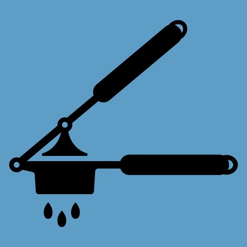 Knoblauch Presse oder Spätzle Presse