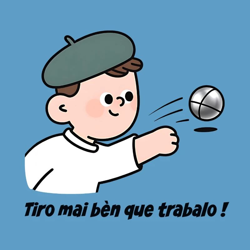 As a pétanque player, I shoot better than I work