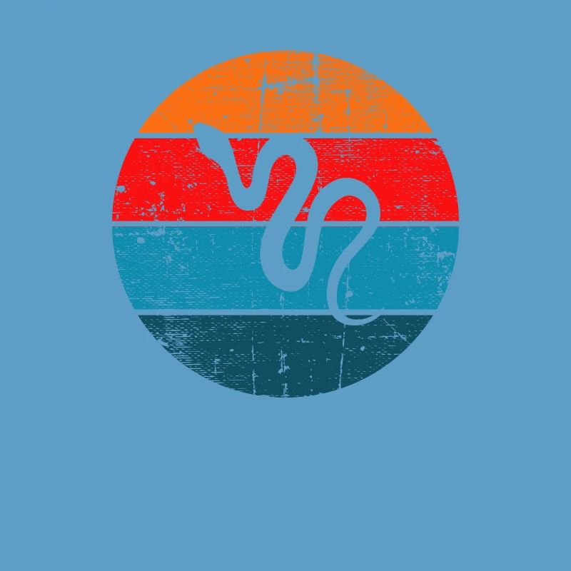 Snake Retro Reptile Python Gift idea