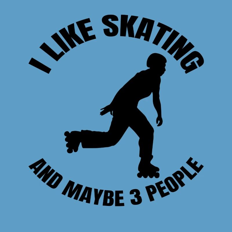 Roller skate inline skating gift inline skater